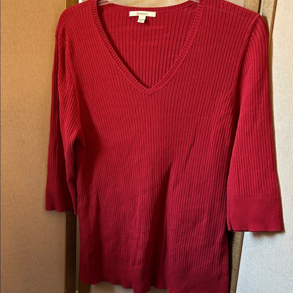 Merona Ribbed Sweater 24w/26w